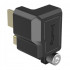 SmallRig 3289 Угловой адаптер разъема HDMI / Type-C Right-Angle Adapter для BMPCC 6K Pro SmallRig 3289 Угловой адаптер разъема HDMI / Type-C Right-Angle Adapter для BMPCC 6K Pro