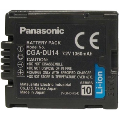 Аккумулятор Panasonic CGA-DU14