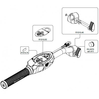 Ручка управления Manfrotto LANC MVR901EPLA