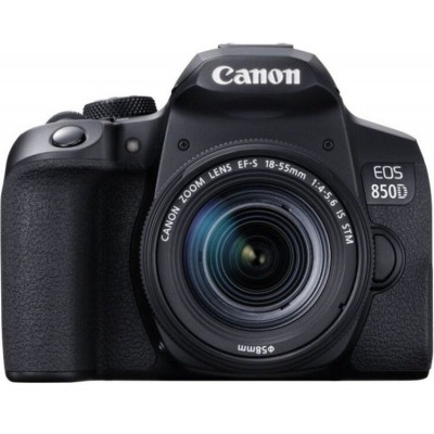 Фотоаппарат Canon EOS 850D Kit EF-S 18-55mm f/4-5.6 IS STM, черный