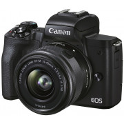 Фотоаппарат Canon M50 Mark II Kit EF-M 15-45mm F/3.5-6.3 IS STM, черный