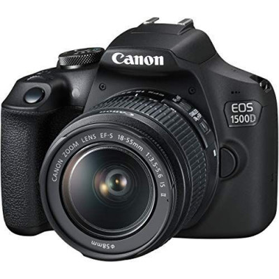 Фотоаппарат Canon EOS 1500D Kit EF-S 18-55mm f/3.5-5.6 IS II, черный
