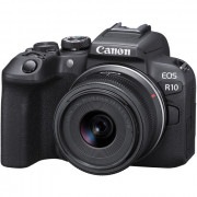 Фотоаппарат Canon EOS R10 Kit RF-S 18-45mm F4.5-6.3 IS STM, черный