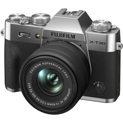 Беззеркальный фотоаппарат Fujifilm X-T30 II Kit XC15-45mm, серебристый