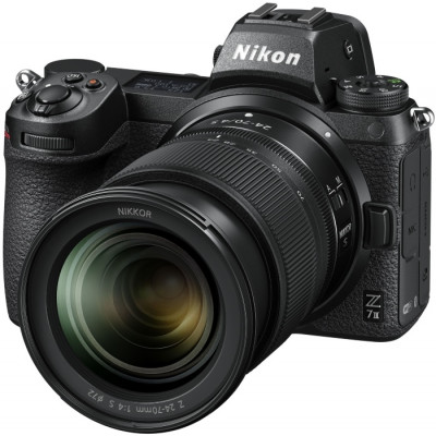 Фотоаппарат Nikon Z7II Kit Nikkor Z 24-70mm f/4S, черный