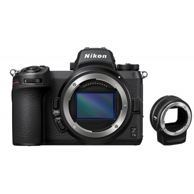 Фотоаппарат Nikon Z7II Body переходник FTZ, черный
