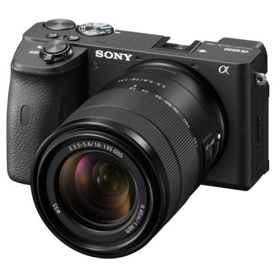 Фотоаппарат Sony Alpha ILCE-6600 Kit E 18-135mm F3.5-5.6 OSS, черный