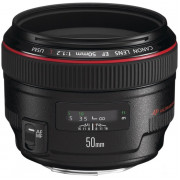 Объектив Canon EF 50mm f/1.2L USM, черный