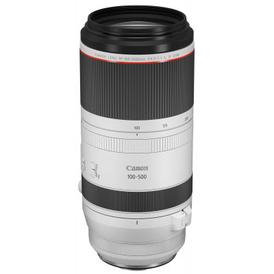 Объектив Canon RF 100-500mm f/4.5-7.1L IS USM, белый