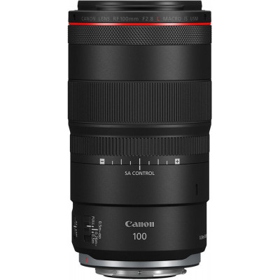 Объектив Canon RF 100mm f/2.8L Macro IS USM, черный