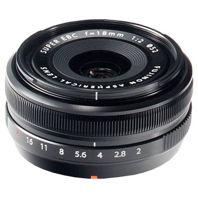 Объектив Fujinon Fujifilm XF 18mm f/2 R X-Mount
