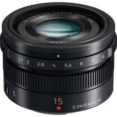 Объектив Panasonic Summilux 15mm f/1.7 Asph DG (H-X015E)