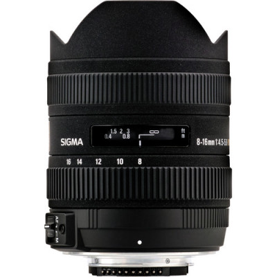 Объектив Sigma AF 8-16mm f/4.5-5.6 DC HSM Canon EF-S