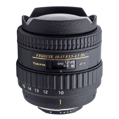 Объектив Tokina AT-X 10-17mm f/3.5-4.5 (AT-X 107) AF DX NH Fisheye Canon EF-S