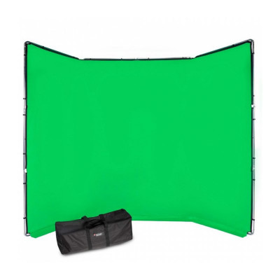 Manfrotto MLBG4301KG Chroma Key FX 4x2.9m Background Kit Green хромакей зеленый