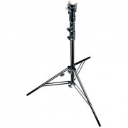 Manfrotto 007BU Стойка 3 секции / 315 см / 2,5 кг с регулируемой ногой алюминиевая черная