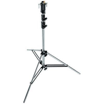 Manfrotto 007CSU Стойка 3 секции / 325 см / 6,7 кг стальная с регулируемой ногой хромированная