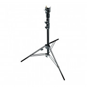 Manfrotto 070BU Стойка 2 секции / 147 см / 18 кг алюминиевая с регулируемой ногой черная