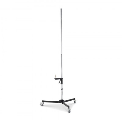 Стойка Manfrotto 231CS 1 секция / 250 см / 12 кг с колесами и низким основанием