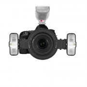 Макровспышка биполярная Godox MF12 kit с синхронизатором для Сanon
